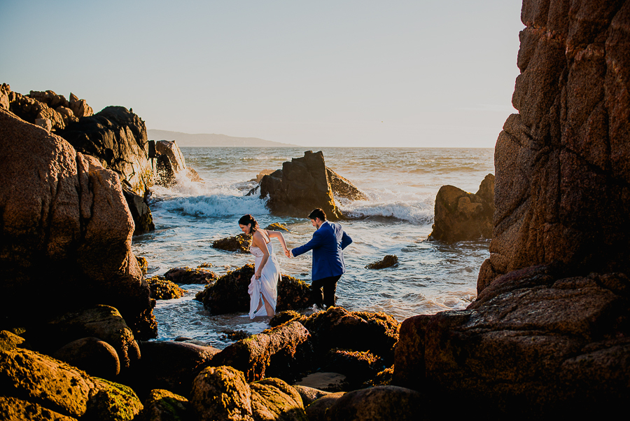 Sesion en la playa de chile la serena, viña del mar, cachagua por fotografo de matrimonios